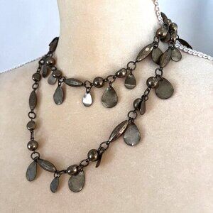 Vintage‎ Women's Bundle of 2/$25 Unsigned Statement Necklace